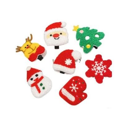 China 20201Christmas Party Decoration Hat Hair Accessories Santa Claus Hair Barrettes Christmas Tree Reindeer Ribbon Snowman Hair Clip for sale