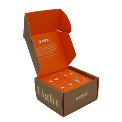 China Customized Logo Shipping Packaging Box Corrugated Kraf Paper Custom Mailers Boxes for sale