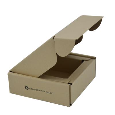 China Higher Density Cost-Effective Kraft Corrugated Box Smooth Surface Custom Color Cardboard Gfit Box for sale