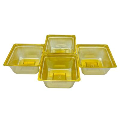 China Rectangle Box Disposable Food Plastic Eco-Friendly Packing Plastic Bowl for sale