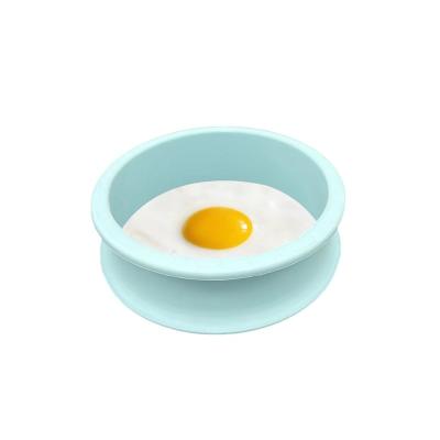 China Viable Non-Toxic Fried Eggs Tray Silicone Egg Poachers Kitchen Cookware For Cooking Poached Eggs for sale