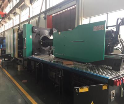 China 900T High Performance PVC Pipe Fitting Injection Molding Machine 120 R / Min Screw Speed for sale