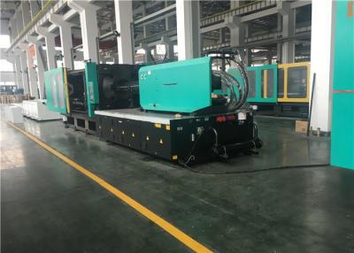 China Dust Bin Horizontal Injection Moulding Machine Double Injection Cylinder 1100 T for sale