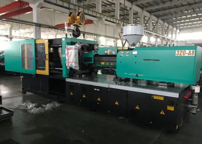 China Double Cylinder Variable Pump Injection Molding Machine 320 Tonne 170 R / Min Screw Speed for sale