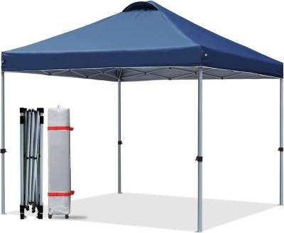 China Large Family Tent OEM Outdoor Camping Heavy Duty Printed Aluminum Frame Noise Gazebo Trade Show Tent for sale