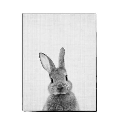 China New Classic/Postmodern Wall Art Abstract Rabbit Art Paintings Factory Wholesale Price Canvas Printing for sale