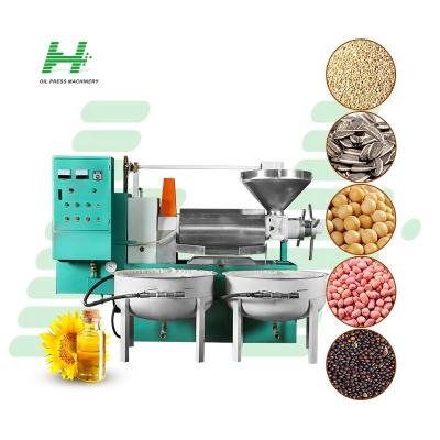 China High Oil Yield Efficiency 6YL-150 prickly pear seed oil extraction machine oil pressing machine for sun flower seeds for sale