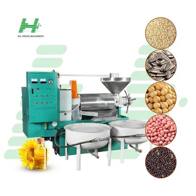 China High Oil Yield Efficiency big oil press machine soyabean oil extraction machine coconut oil presser for sale