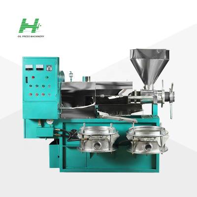 China High Oil Yield Efficiency 6YL-125 castor oil presser oil extraction machine price energy saving oil pressers for sale