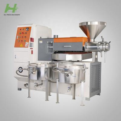 China High Oil Yield Efficiency 6YL150shea nut cocoa beans algae vegetable sesame peanut and sunflower seed oil press machine oil making machine cold press for sale