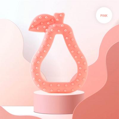 China 100% New NCYLIFE Eco-friendly Wholesale Silicone Teether Fashion Silicone Teether Baby Teether Accessories for sale