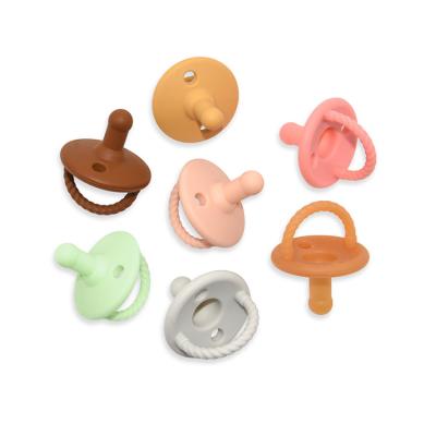 China NCYLIFE BPA Free Silicone Teether Customizable Bulk Pacifier For Baby Shower Gift Super Soft for sale