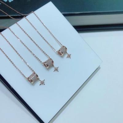 China High Quality Customized Personalized Luxury Vintage Necklace Women Jewelry For Round Cross Pendant for sale