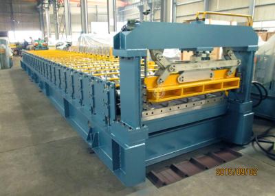 China Q235 Color Steel Sheet Metal Roof Forming Machine With ISO 9001 for sale