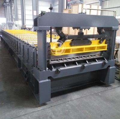 China Raw Material Coil Width 1220mm Cold Roll Forming Equipment Mitsubishi PLC Roll Former for sale