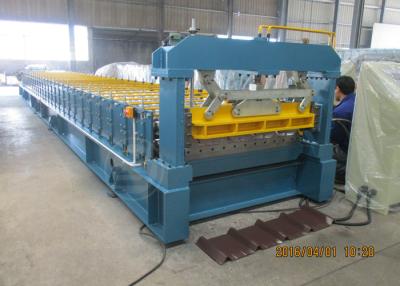 China Q250 - 350 Mpa Egypt 37-250-1000 Metal Roof Roll Forming Machine With Ribs for sale