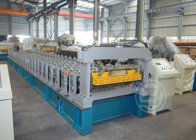 China High Speed Metal Roof Roll Forming Machine with Mitsubishi PLC , Roll Forming Equipment for sale