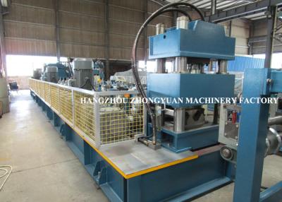 China Two Waves Highway Guardrail Cold Roll Forming Machine HRC58-60 hardness for sale