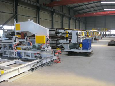 China Mitsubishi PLC PU Sandwich Panel Production Line 380V 3 Phase for Cold Storages for sale