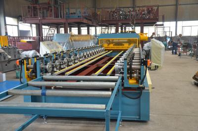 China Color Steel Sheet Cold Former Machine , Sandwich Panel Machinery for sale