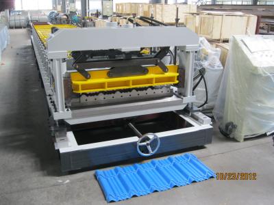 China 5.5KW Tile Roll Forming Machine Automatic Cutting 380V / 3P / 50HZ for sale