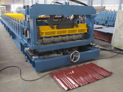 China Professional Automatic Cutting Metal Roll Forming Machines For Garden Roof for sale