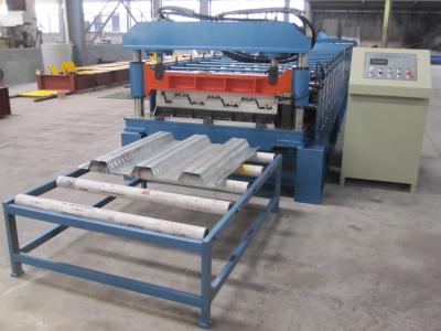 China Misubishi PLC Automatic Floor Decking Roll Making Machine with CE Certificate for sale