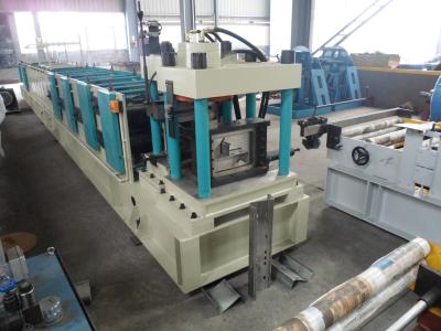 China Automatic Sheet Metal Roll Forming Machine Z Purlin For Cutting for sale