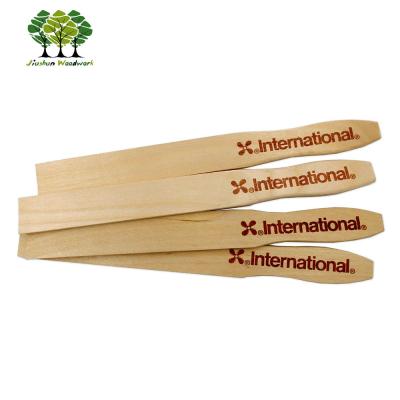 China Eco - Friendly Wooden Paint Paddles Type Wooden Paint Palette for sale