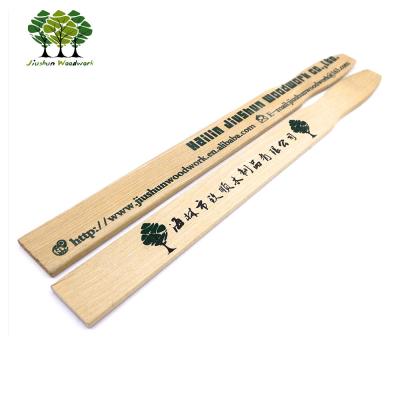 China China Eco-friendly High Quality Wooden Paint Stick Stirrer / Paint Mixing Paddle for sale