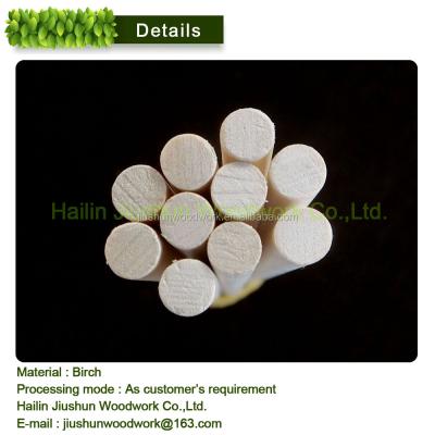 China Europe Wooden Finger Rod / Round Stick For Craft Candy Decorate for sale