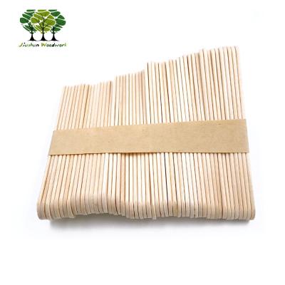 China Sustainable Birch Wood Round Edge Ice Cream Stick / Spatula for sale