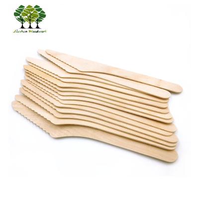 China Eco-Friendly Disposable Bulk Biodegradable Wooden Cutlery for sale