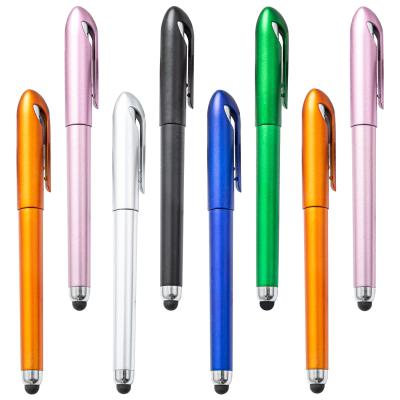 China New Design Glitter Sky Fighter Colorful Gel Pen Stylus Plastic Pen For Custom Logo for sale