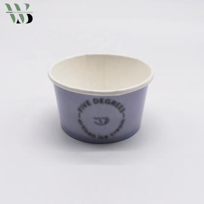 China High Quality Disposable Custom Design Square Shape Cold Drink Paper Cup 12oz 16oz 20oz for sale