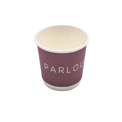 China Good Quality Recyclable Customized Cute Drawn Mini Paper Cups for sale