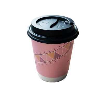 China Recyclable Customized HOT Paper Coffee Cup With Lid Maker for sale