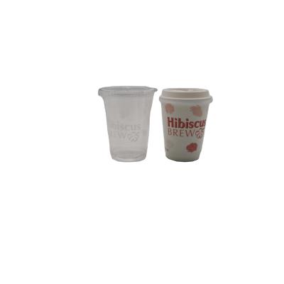 China Recyclable Single Wall Paper Cup And 360ml Plastic Mug Hot Coffee And Cold Coffee Mug for sale