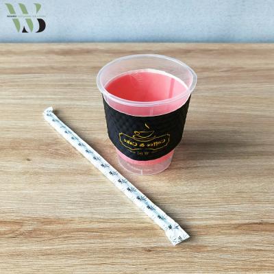 China Cold Cup Clear Cups Custom Logo Printed PP Plastic Cups Transparent for sale