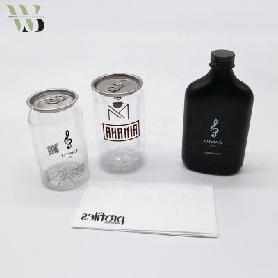 China Disposable Wholesale Transparent PET Plastic Sealable Box For Beverage for sale