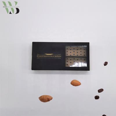 China Recyclable Unique Pattern Printed To Take Away Cardboard Chocolate Bar Box for sale