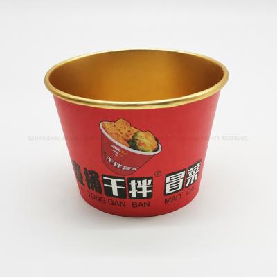 China Disposable Healthy Snack Food Paper Lunch Box Circle Packaging Disposable Box With Lid for sale