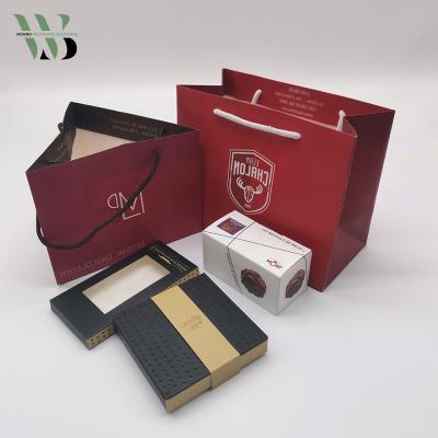 China Customized Recyclable Food Chocolate Safe Rigid Box With Separator for sale