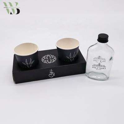 China Hot Sale Biodegradable Coffee Paper Cup Recyclable With Stand And Packaging Bag for sale