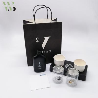 China Recyclable high quality disposable plastic kraft paper bag paper cup container for coffee for sale