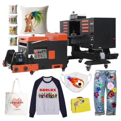 China Clothing stores suitable for T-shirts and other clothing 50cm 6040 A2 DTF printer T-shirt printing machine digital PET thermal film for sale