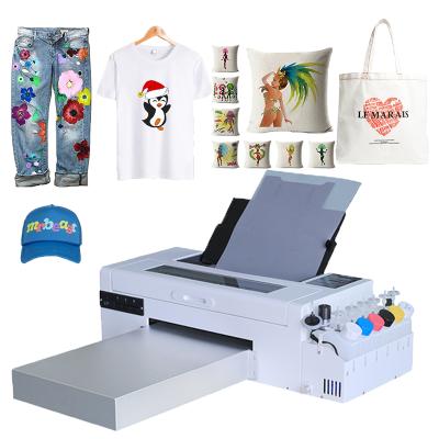 China Thermal transfer to hot dtf a3 3050 l1800 digital printer heat transfer film melt pet retransferencia de clothing impresora de tarjetas mini for sale