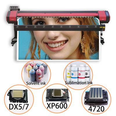 China Garment Shops Large Format Poster Digital Printing China Vinyl Fabric Vinyl 3.2m Eco Solvent Wide Format Canvas Printer Machine for sale