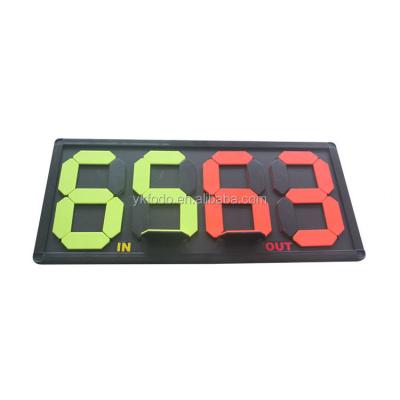 China PVC+ABS Sided Soccer Football Player Change Board (FD687) for sale