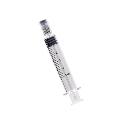 China Medical Logo Box 5ml Custom Oil Glass Syringes With Luer Lock for sale